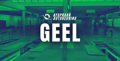 auto keuring geel
