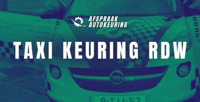 Taxi Keuring RDW
